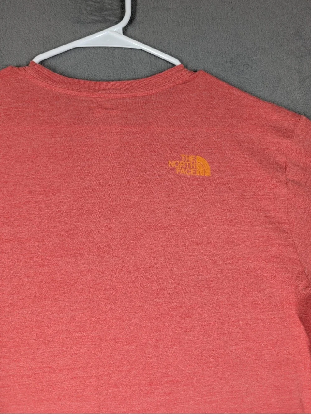 The North Face Mens Large Red Heather Never Stop Exploring Van Surf Graphic Tees